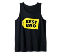 Best Bro Funny Brother - Gráfico humorístico de Mejor Amigo Mejor Amigo Camiseta sin Mangas