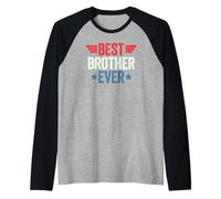 Best Brother Ever Camiseta Manga Raglan