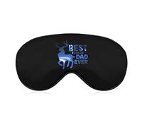 Best Buckin' Dad Ever Deer Eye Mask con correa ajustable para hombres y mujeres Night Sleeping Travel Nap