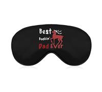 Best Buckin Dad Ever Eye Mask con correa ajustable para hombres y mujeres Night Sleeping Travel Siesta