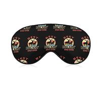 Best Buckin Dad Ever Sleep Mask Night Cover Eye para mujeres y hombres BlockLight para avión, viaje, siesta, correa ajustable