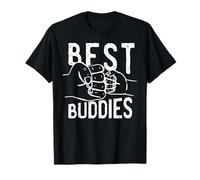 Best Buddies Manos Padres e Hijos Tío Sobrino Meme Camiseta