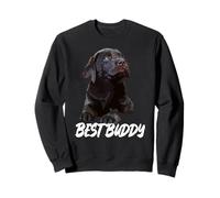 Best Buddy Chocolate Lab Dog Brown Labrador Retriever Sudadera