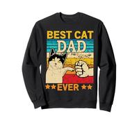 Best Cat Dad Ever For Dad Grandpa Fathers Day Cat Daddy Sudadera