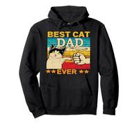 Best Cat Dad Ever For Dad Grandpa Fathers Day Cat Daddy Sudadera con Capucha