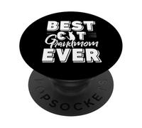 Best Cat Grandmom Ever Cats Cat Grandma PopSockets PopGrip Adhesivo