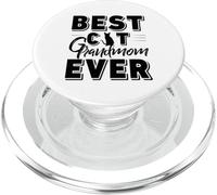 Best Cat Grandmom Ever Cats Cat Grandma PopSockets PopGrip para MagSafe