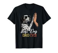 Best Catahoula Leopard Dad Ever Men Daddy Dog Lover Padres Camiseta