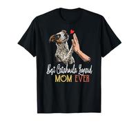 Best Catahoula Leopard Mom Ever Funny Dog Mama Día de la Madre Camiseta