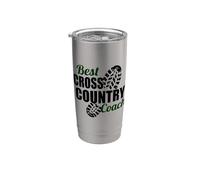 Best Cross Country Coach Appreciation Team Leader Vaso térmico de acero inoxidable de doble pared