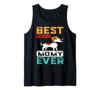 Best Dachshund Dog Mommy Ever For Mom Funny Dogs Lover Camiseta sin Mangas