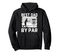 Best Dad by Bar For Disc Golf Lovers - Funny Father's Day Sudadera con Capucha
