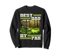 Best Dad by Par Disc Golf Dad for Men Father's Day Golf Sudadera