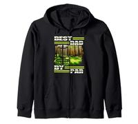 Best Dad by Par Disc Golf Dad for Men Father's Day Golf Sudadera con Capucha