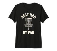 Best Dad by Par Disc Golf para el Día del Padre Divertido Disco Golf Camiseta Premium