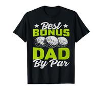 Best Dad by Par Golf Balls Dad For Men Father's Day Golf Camiseta