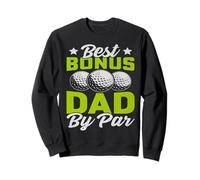 Best Dad by Par Golf Balls Dad For Men Father's Day Golf Sudadera