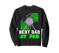 Best Dad by Par Golf Balls Dad For Men Father's Day Golf Sudadera