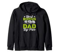 Best Dad by Par Golf Balls Dad For Men Father's Day Golf Sudadera con Capucha