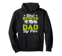 Best Dad by Par Golf Balls Dad For Men Father's Day Golf Sudadera con Capucha