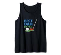 Best Dad de Par Father's Day Golf Camiseta sin Mangas