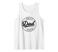 Best Dad Ever - Divertido Día del Padre Arte Hombres Marido Daddy Camiseta sin Mangas