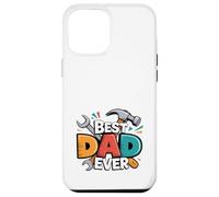 Best Dad Ever Funny Daddy Meme Craftsman Cita Día del Padre Carcasa para iPhone 12 Pro MAX