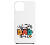 Best Dad Ever Funny Daddy Meme Craftsman Cita Día del Padre Carcasa para iPhone 13