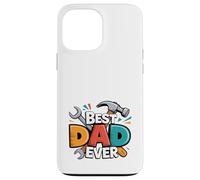 Best Dad Ever Funny Daddy Meme Craftsman Cita Día del Padre Carcasa para iPhone 13 Pro MAX