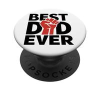 Best Dad Ever - Strong Daddy Día del Padre Marido Padre Papá PopSockets PopGrip Adhesivo