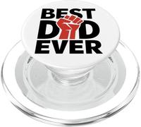 Best Dad Ever - Strong Daddy Día del Padre Marido Padre Papá PopSockets PopGrip para MagSafe