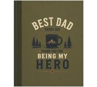 Best Dad Every Day - Thank You For Being My Hero: 7.5" x 9.25" Grid Paper Notebook • 100 Pages for Notes, Sketching, Planning and Ideas • Thoughtful Gift for Fathers