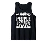 Best Dad Funny Father's Day Orgulloso Padre Marido Papá Camiseta sin Mangas