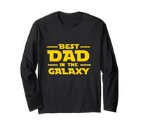 Best Dad IN The Galaxy | Camiseta Divertida Manga Larga