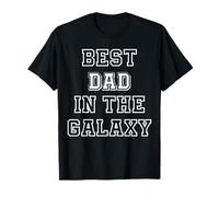 Best Dad in the Galaxy Regalo del Día del Padre Kid Papa Tee Family Camiseta