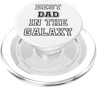 Best Dad in the Galaxy Regalo del Día del Padre Kid Papa Tee Family PopSockets PopGrip para MagSafe