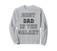 Best Dad in the Galaxy Regalo del Día del Padre Kid Papa Tee Family Sudadera