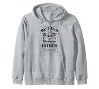 Best Dad Real Hero Father No1 Dad Birthday Fathers Day Sudadera con Capucha