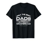 Best Dads Get Promoted To Granddad , Enjoy Wear Cool Grandpa Camiseta