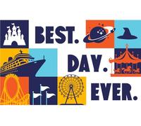 Best. Day. Ever. My Epic Autograph and Memory Book: The Ultimate Theme Park Souvenir for Kids, Teens, & Adults | A Keepsake Memory Book for ... Character Meet-and-Greets and Magical Moments