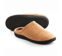 BEST DIRECT STEPLUXE Slippers, zapatillas de casa anti-fatiga con suela de gel, lavables, Tecnología Gel Comfort (Brown, Sistema tallas calzado EU, Adulto, Letras, mediano, Large)