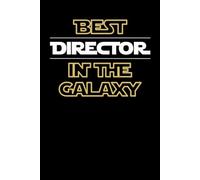 Best Director In The Galaxy: Director Gifts For Men or Women | Journal 110 Dot Grid pages