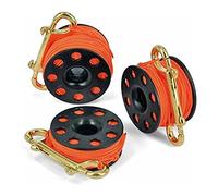Best divers ml0060or, Carrete Buceo Unisex - Adulto, Negro, 15 m