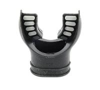 Best divers AE0302 - Tubo de esnórquel amortiguado Negro/Gris Unisex - Adulto, Talla única