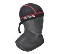 BEST DIVERS Bandana de 3 mm NEOP. Negro/Rojo TG. L-XL, Hombre