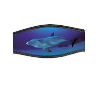 Best divers Correa Máscara de Neopreno, Doble Velcro, 1 delfín
