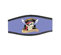 Best divers Correa Máscara de Neopreno, Doble Velcro, 3 Pirates