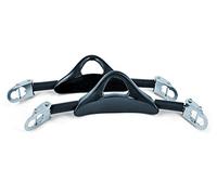 Best divers Correas Aletas, Casquillo Inoxidable, Negro, Talla L