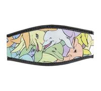 Best Divers Funda Para La Correa De La Máscara De Buceo 10 Dolphin Tape