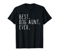 Best Dog Aunt Ever Family Cute Funny Camiseta